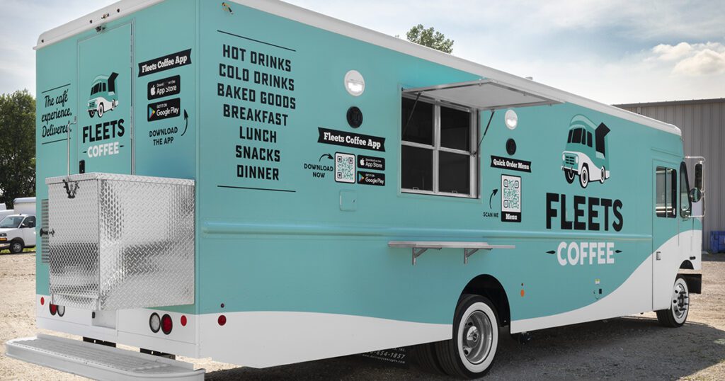 Mobile Kaffeewagenflotten Kaffee