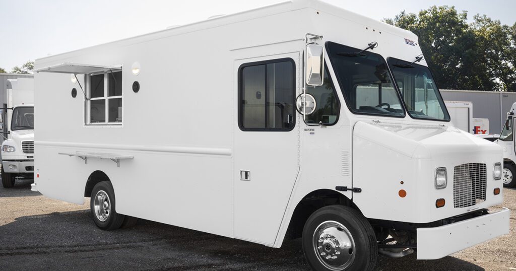 Imbisswagen des New York Institute of Technology