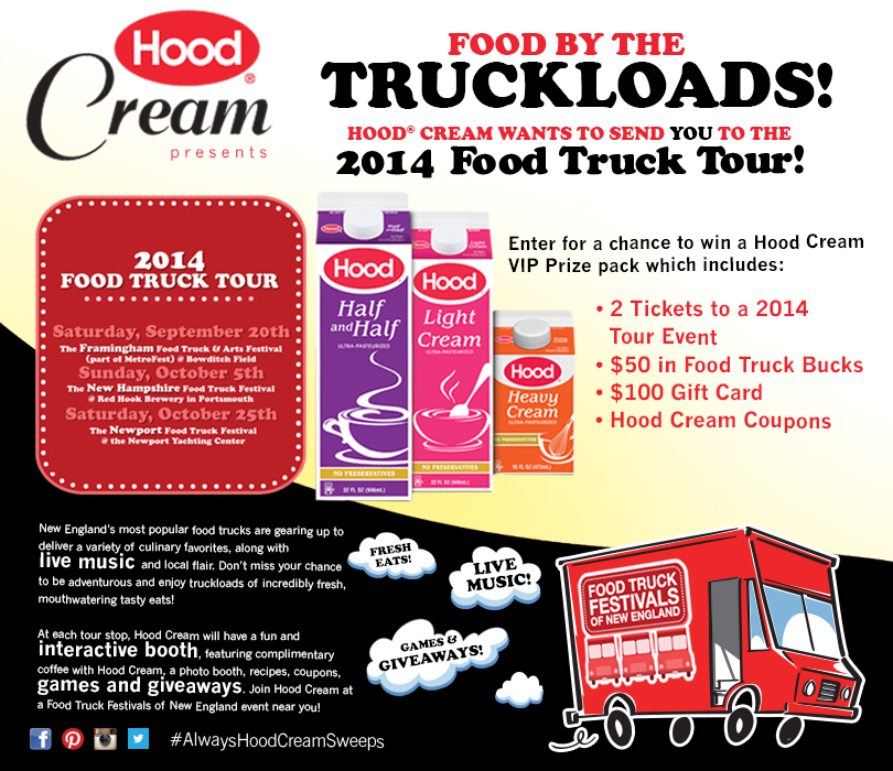 Framingham Food Truck Fest mit Hood’s Cream of the Crop Comp